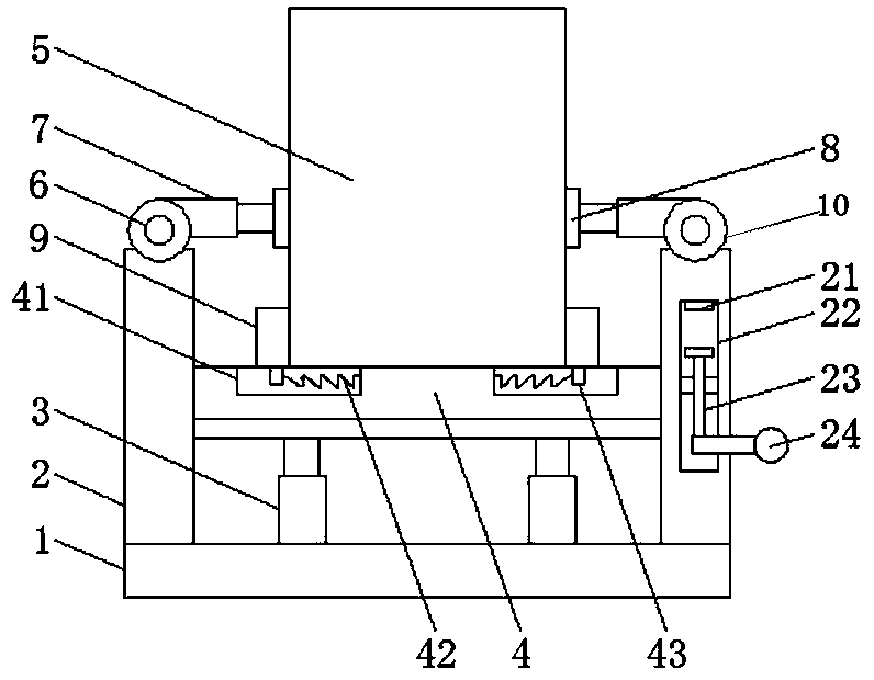 Flood prevention device for transformer substation