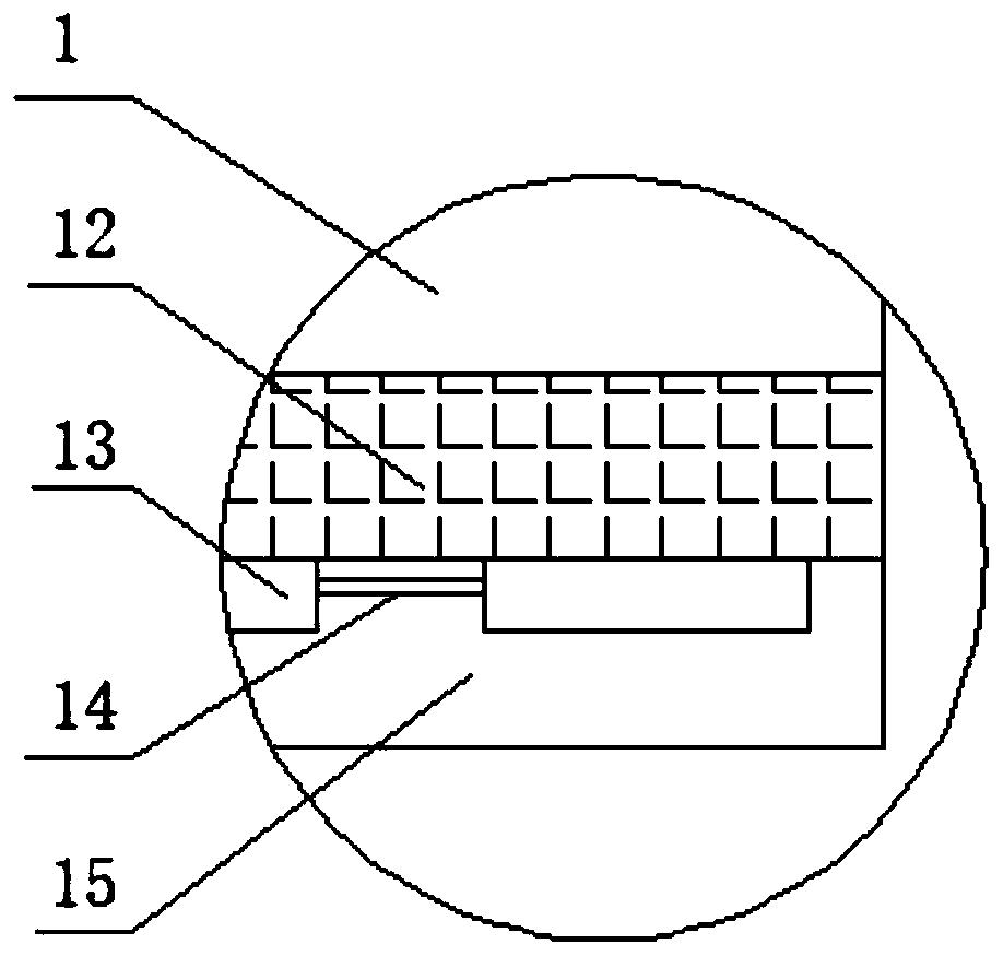 Novel environmental protection composite material runway and weaving process thereof