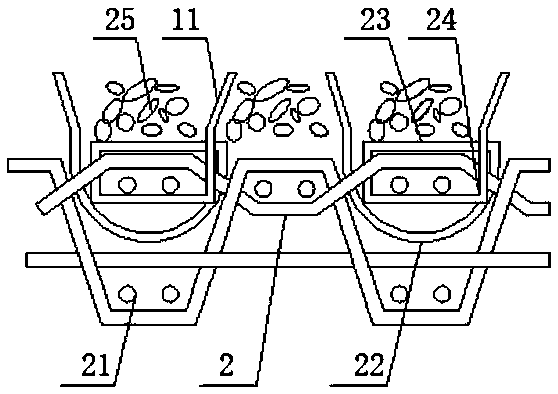 Novel environmental protection composite material runway and weaving process thereof