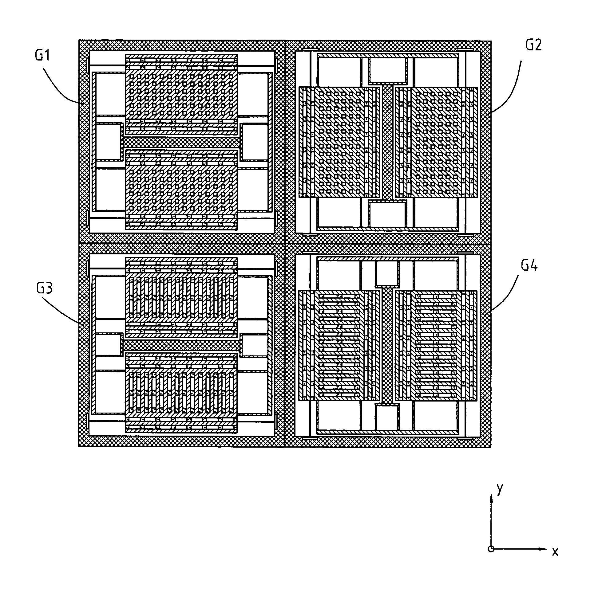 Planar 3-axis inertial measurement unit