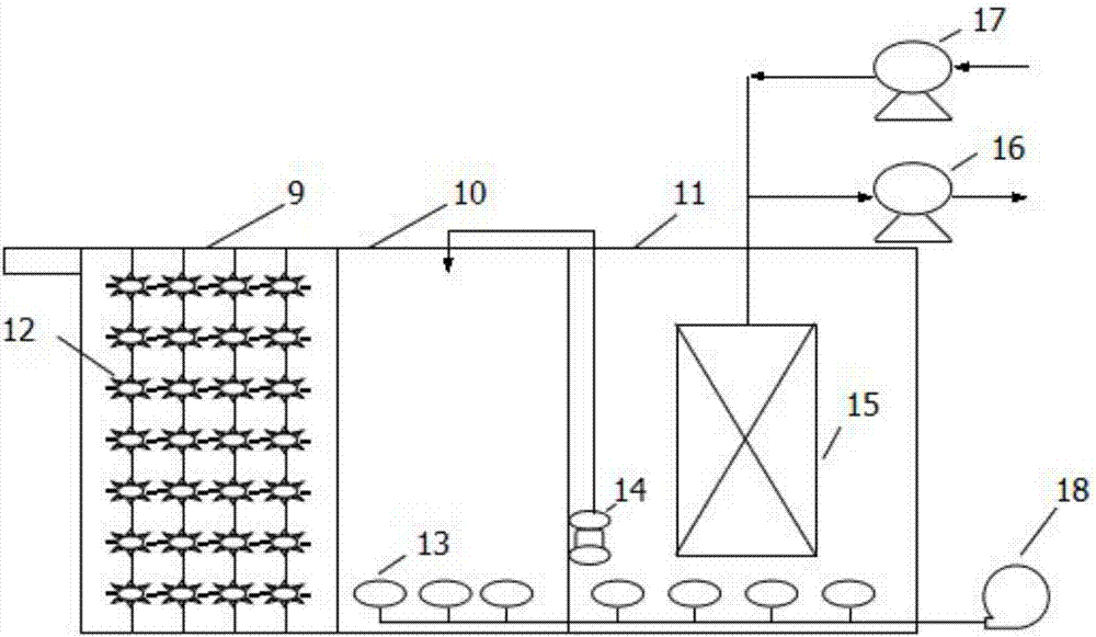 Treatment method of biogas liquid