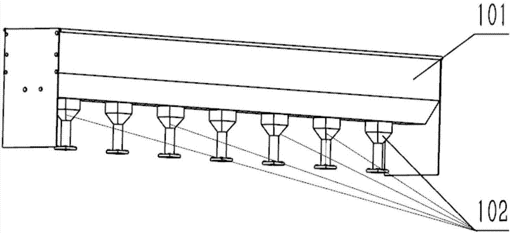 Straw shredding and deep-burying and returning machine for improving soil plough layer structure