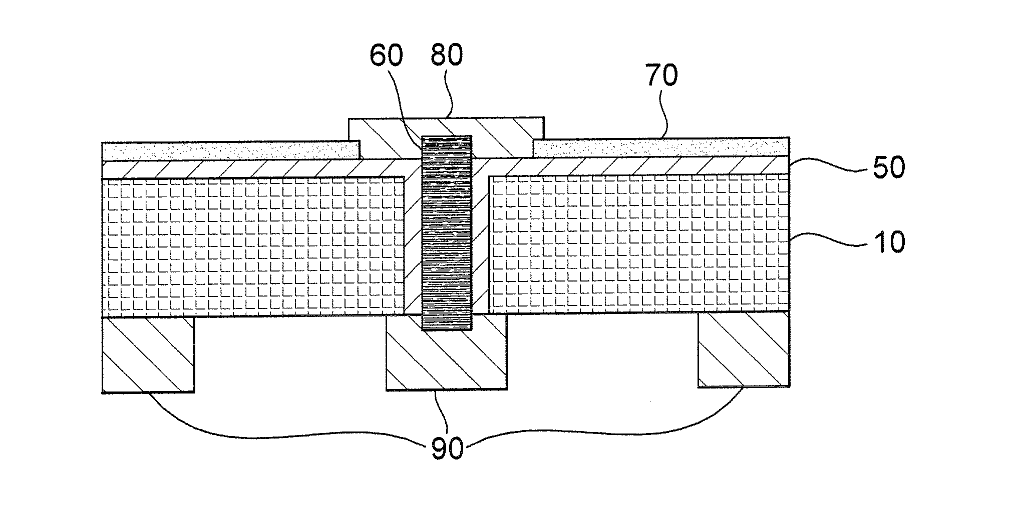 Via Fill Material For Solar Applications