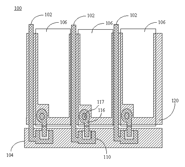 Repairing structure and repairing method for liquid-crystal display (LCD) panel