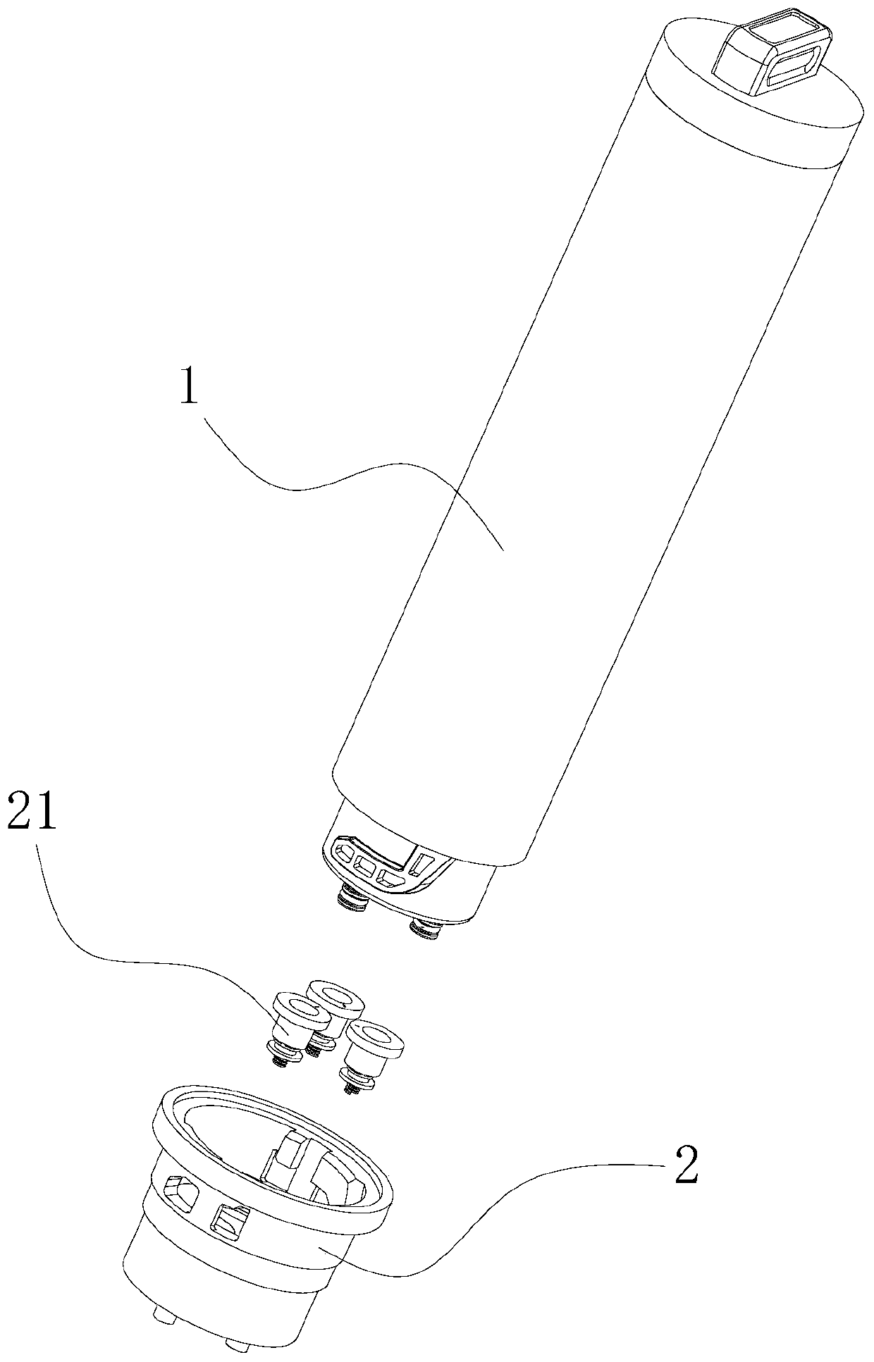 Water purifier and its filter device