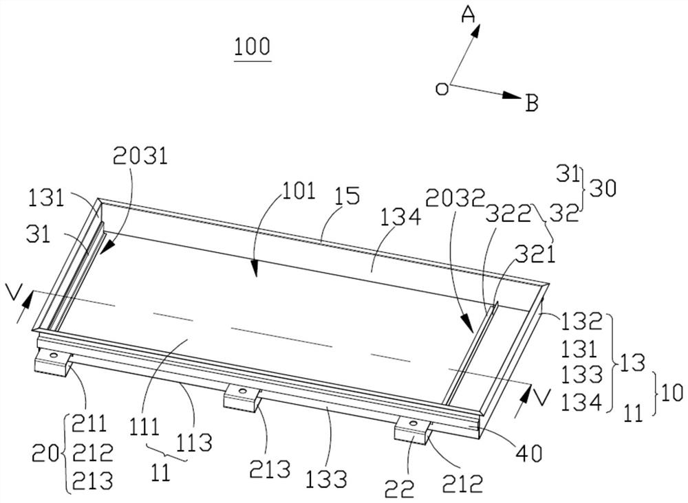 Battery tray, battery pack and electric automobile