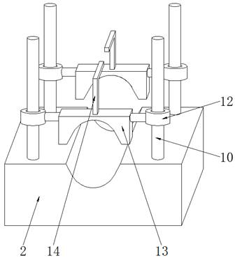 Movable multifunctional operation table with warning function for power installation