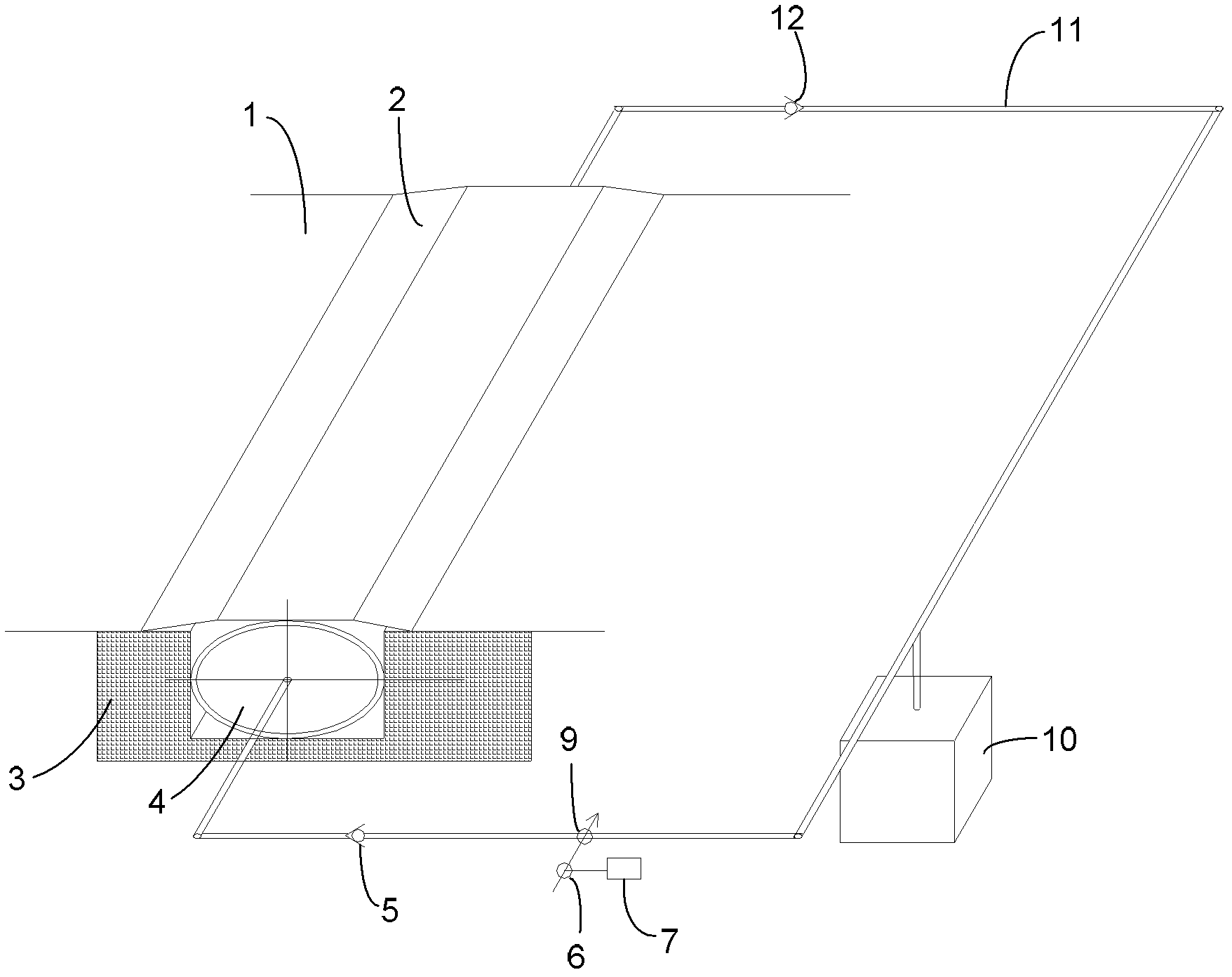 Hydraulic electromagnetic generation device for collecting idle kinetic energy of vehicles