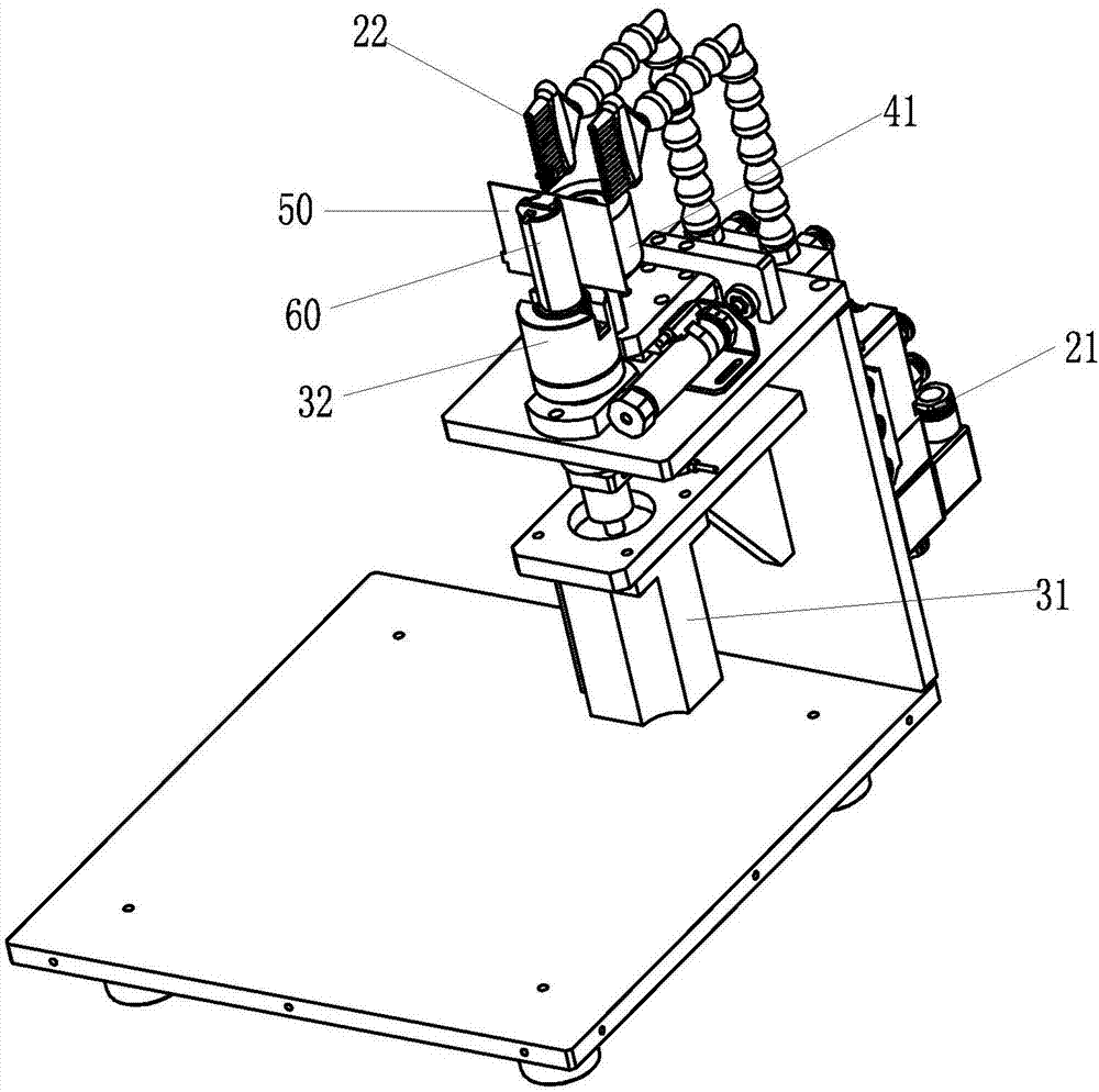 Flexible board light source surface-mounting method and device