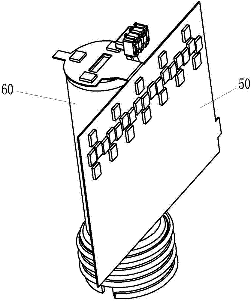 Flexible board light source surface-mounting method and device