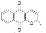 Applications of dehydro-alpha-lapachone in serving as indoleamine 2,3-dioxygenase-1 inhibitor