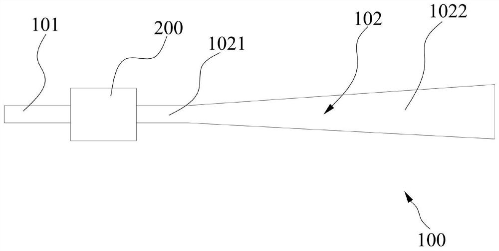 Battery cell tab and battery cell