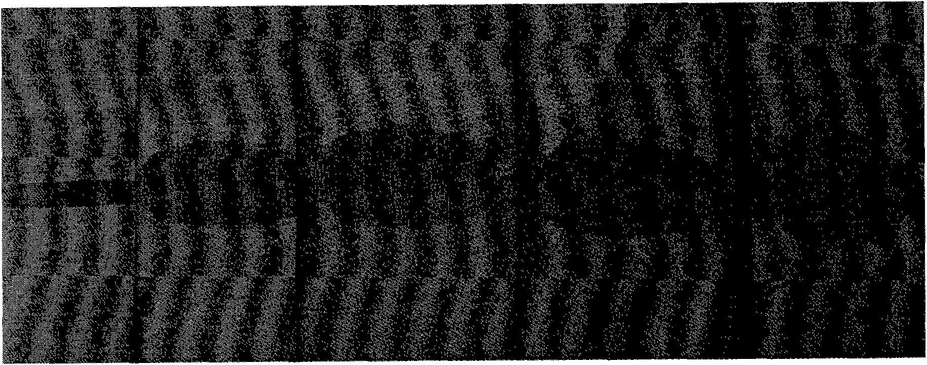 Woven fabric having functions of isomerism on double side, guiding sweat on single direction and rapidly drying and production method thereof