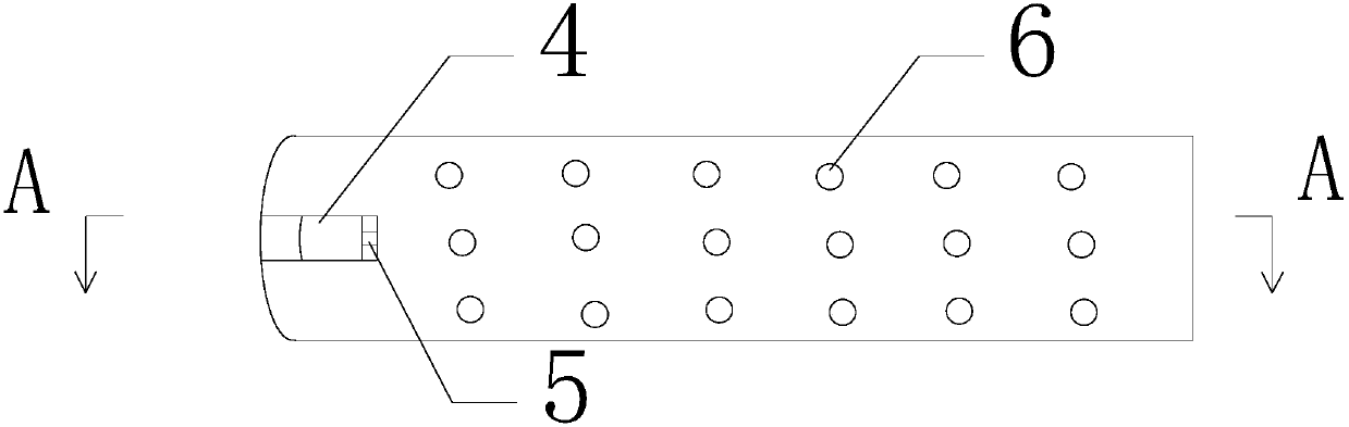 A separation and suction integrated device