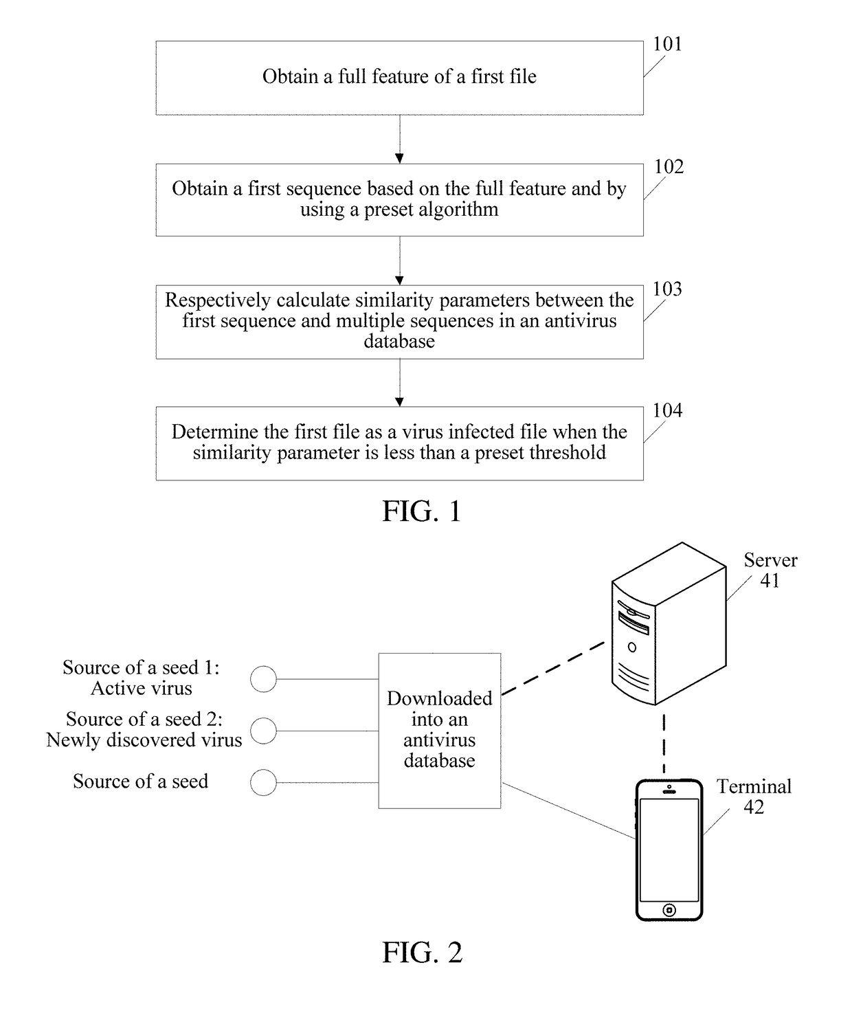 Virus program detection method, terminal, and computer readable storage medium