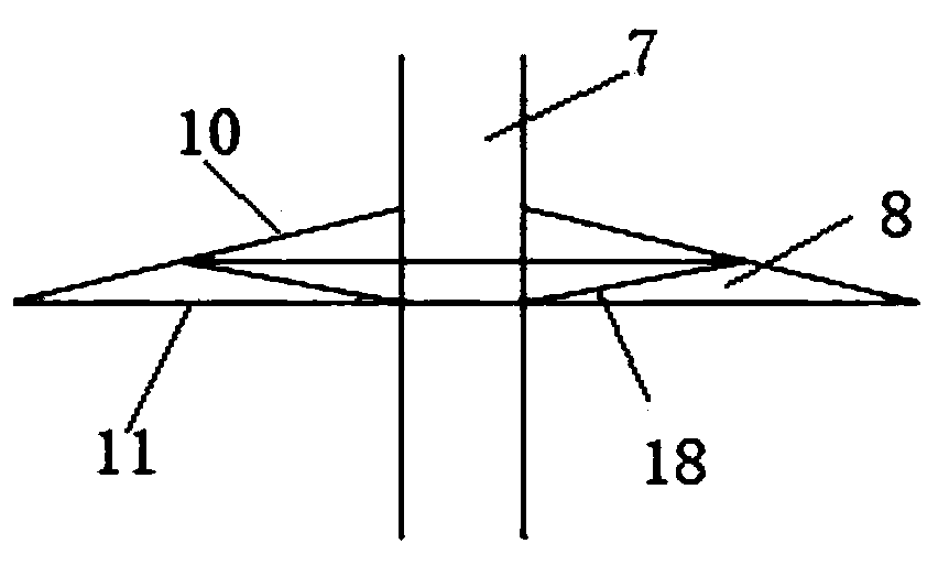 Retrofit method for anti-dropping series of composite insulators arranged in v-shape phase in tower window