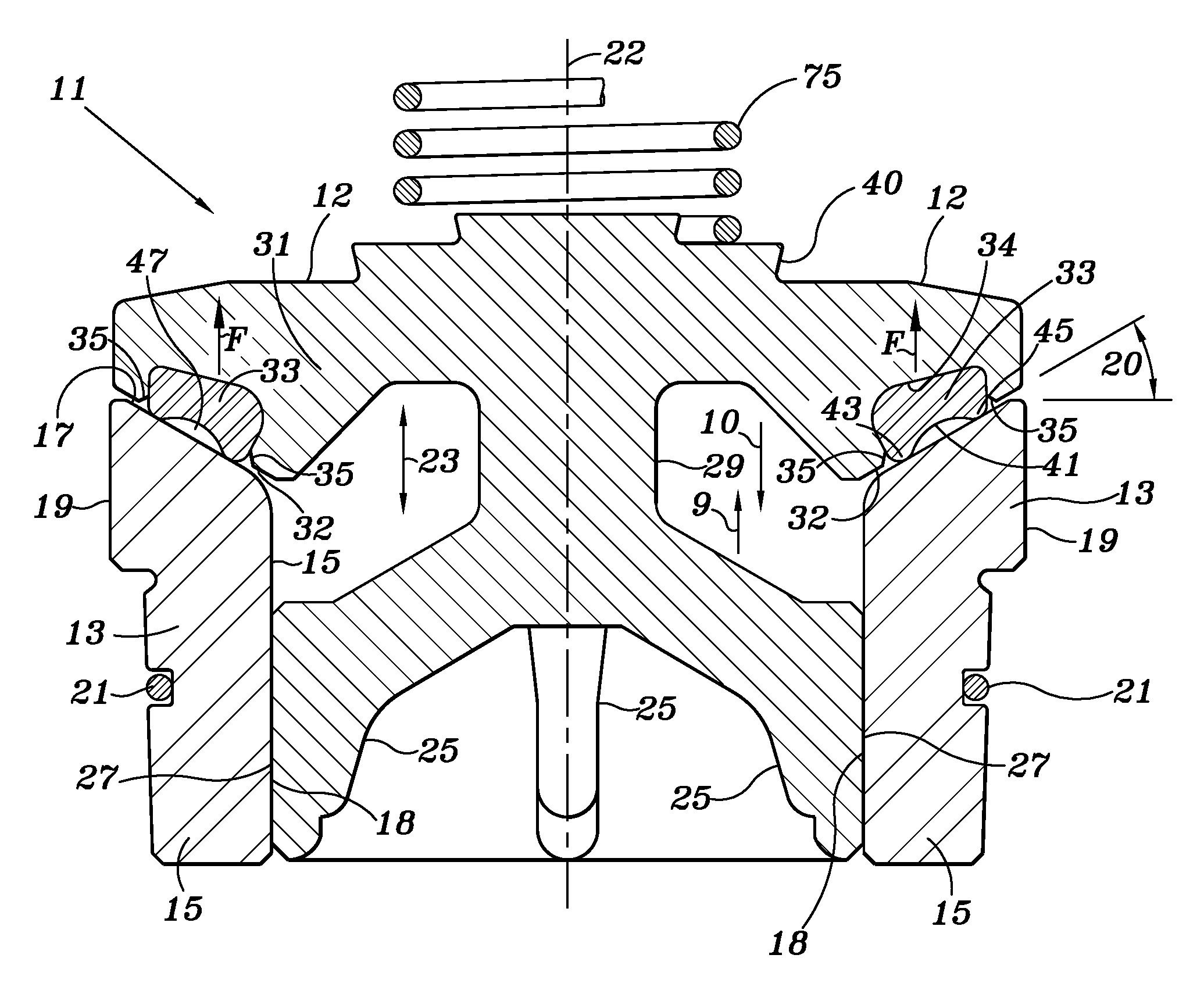 Preconfigured seal for valve assemblies