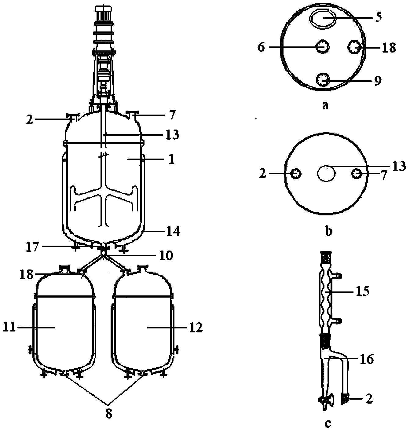 Continuous production process of tetraaryl metal porphyrin