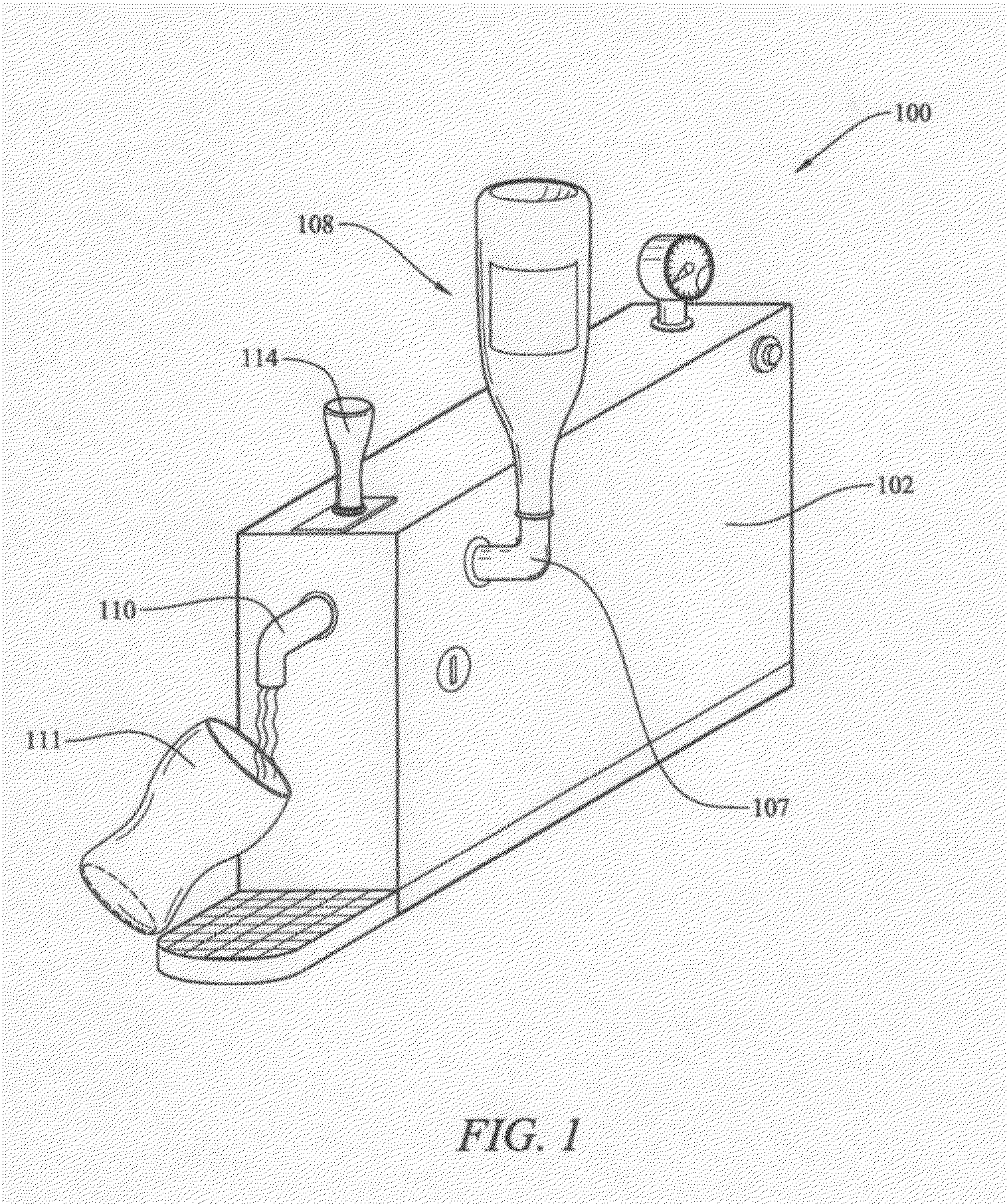 Single serve carbonation apparatus