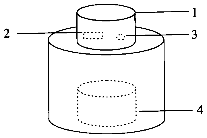 Acquisition device and application method for detecting pipeline leakage based on acoustic wave detection