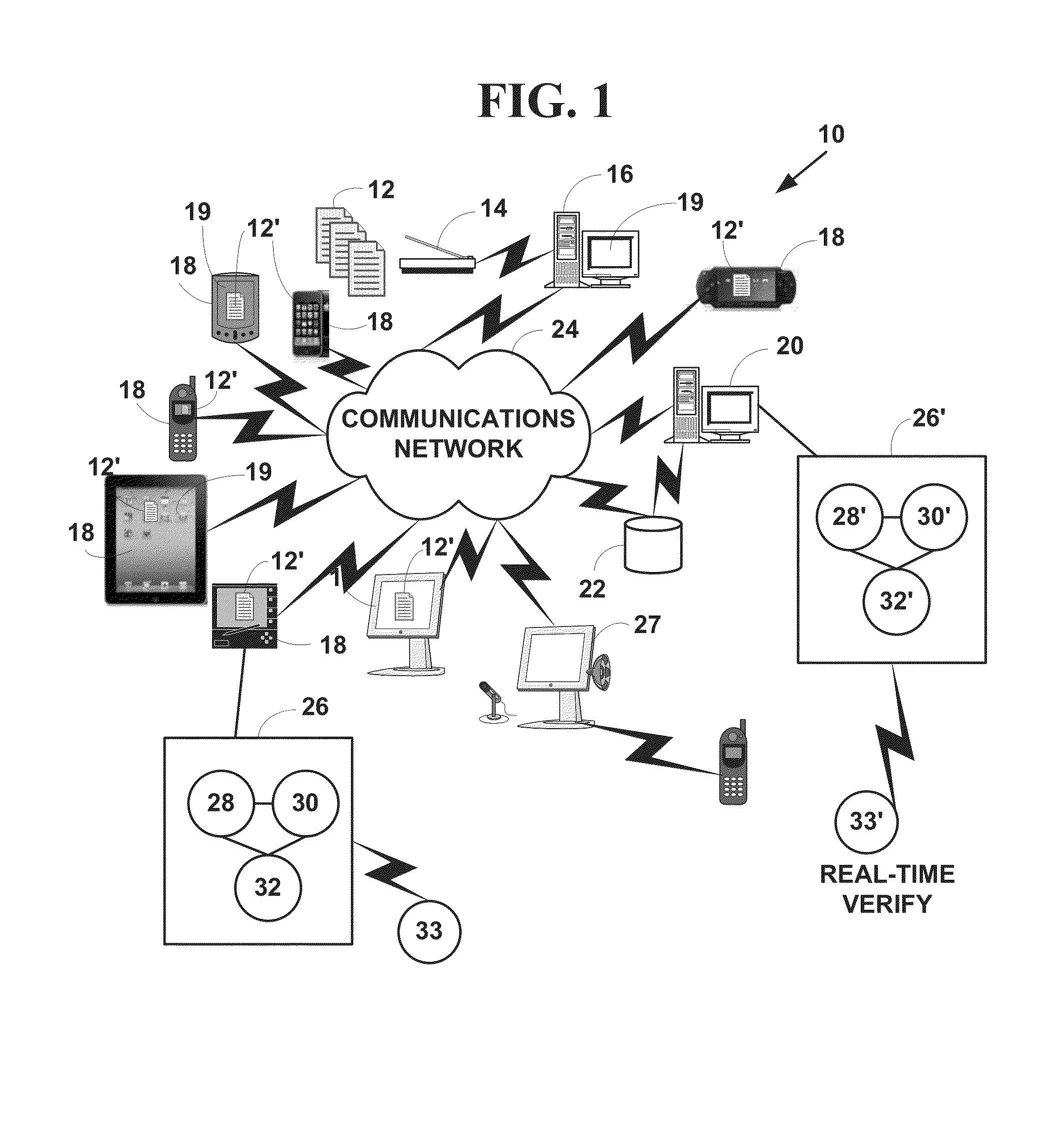 Method and system for automated medical records processing with cloud computing