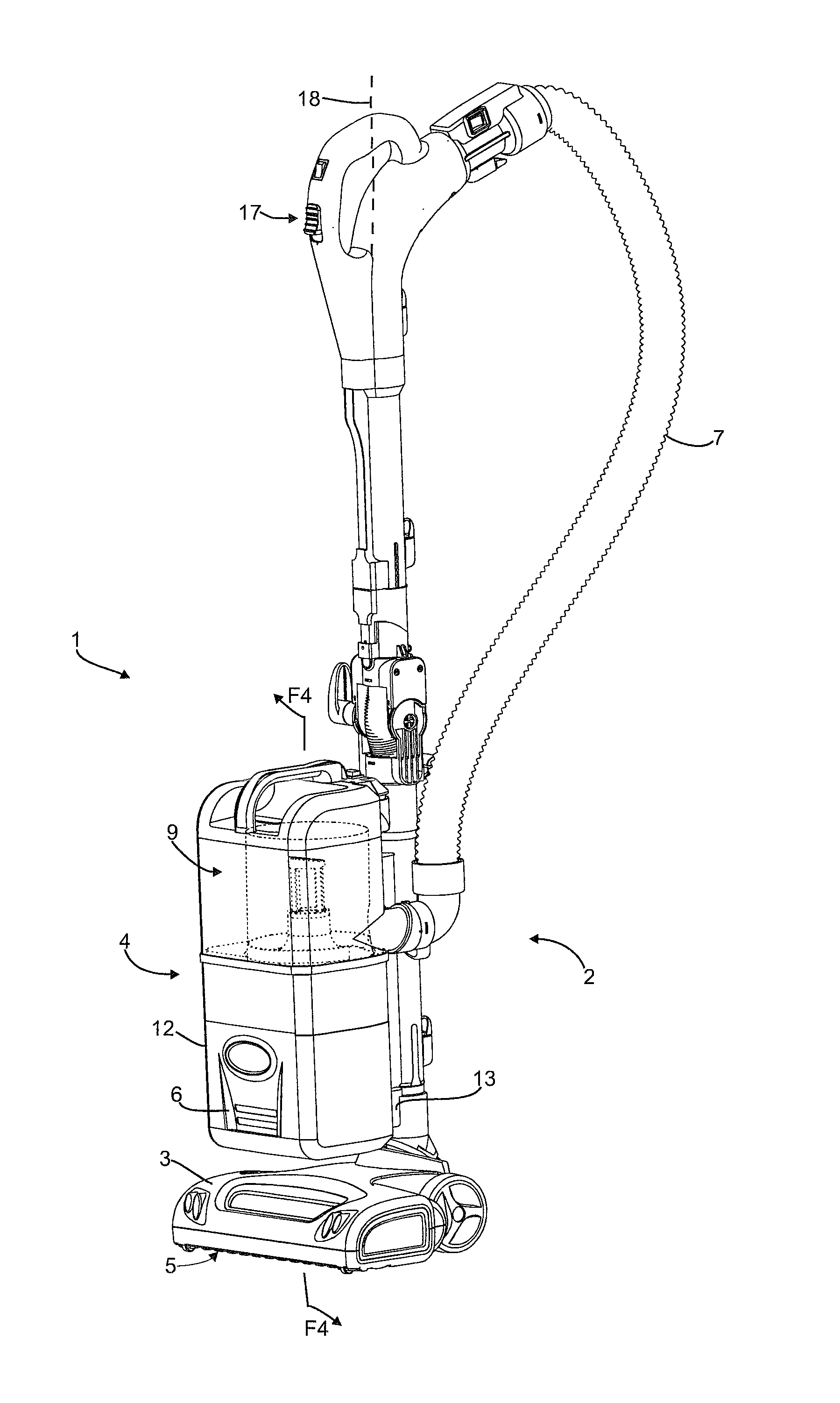 Cyclone such as for use in a surface cleaning apparatus