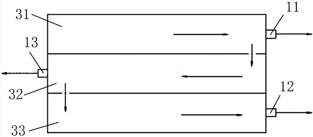 Biochemical treatment method of industrial wastewater and aerobic tank