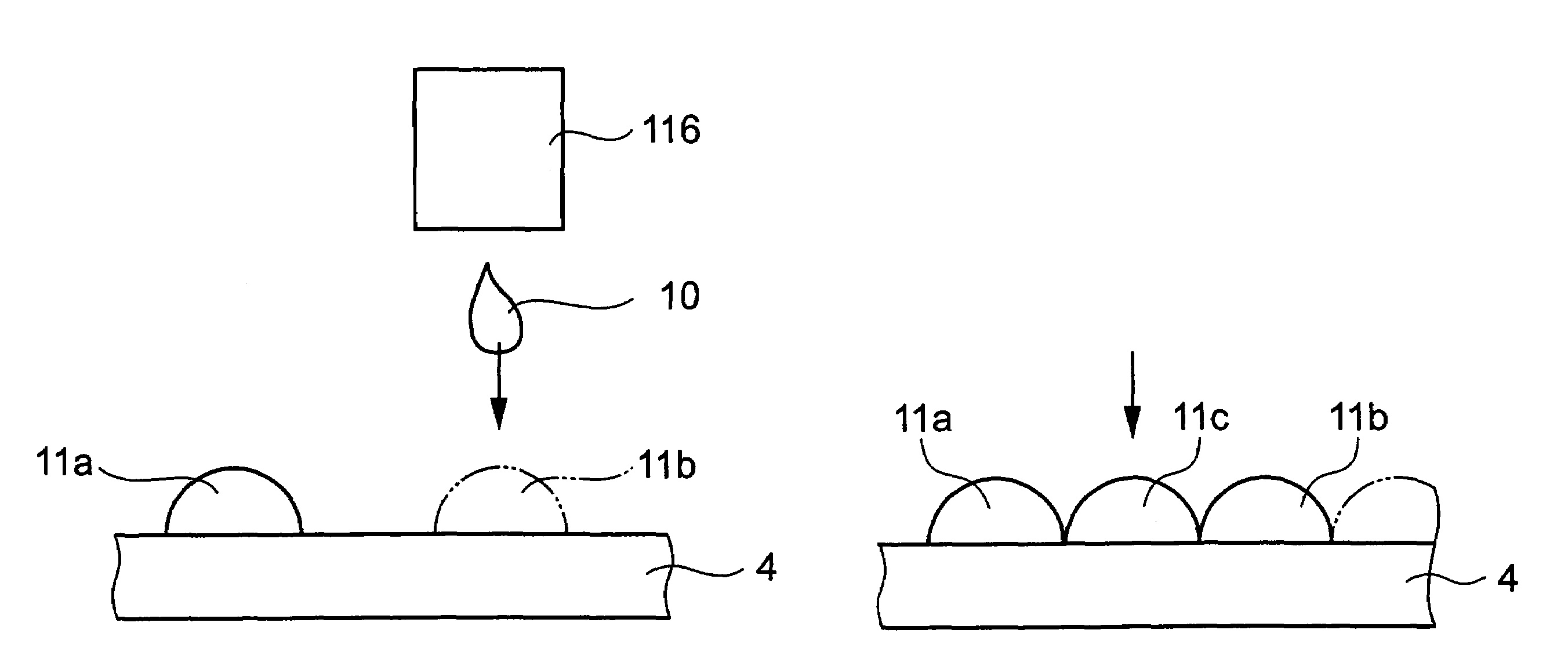 Method of manufacturing microlens, microlens, optical film, screen for projection, and projector system