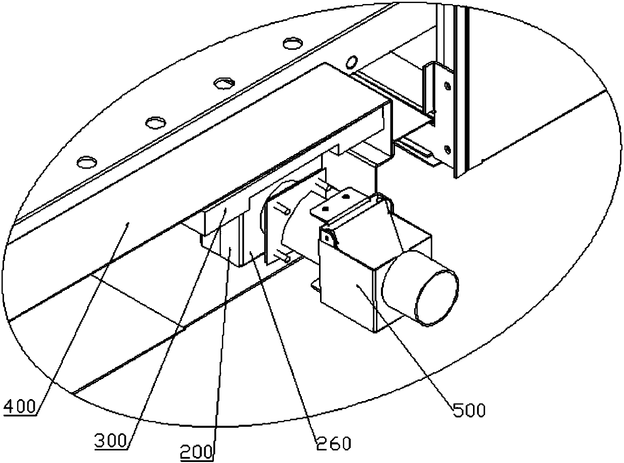 Water overflow device for cleaning equipment