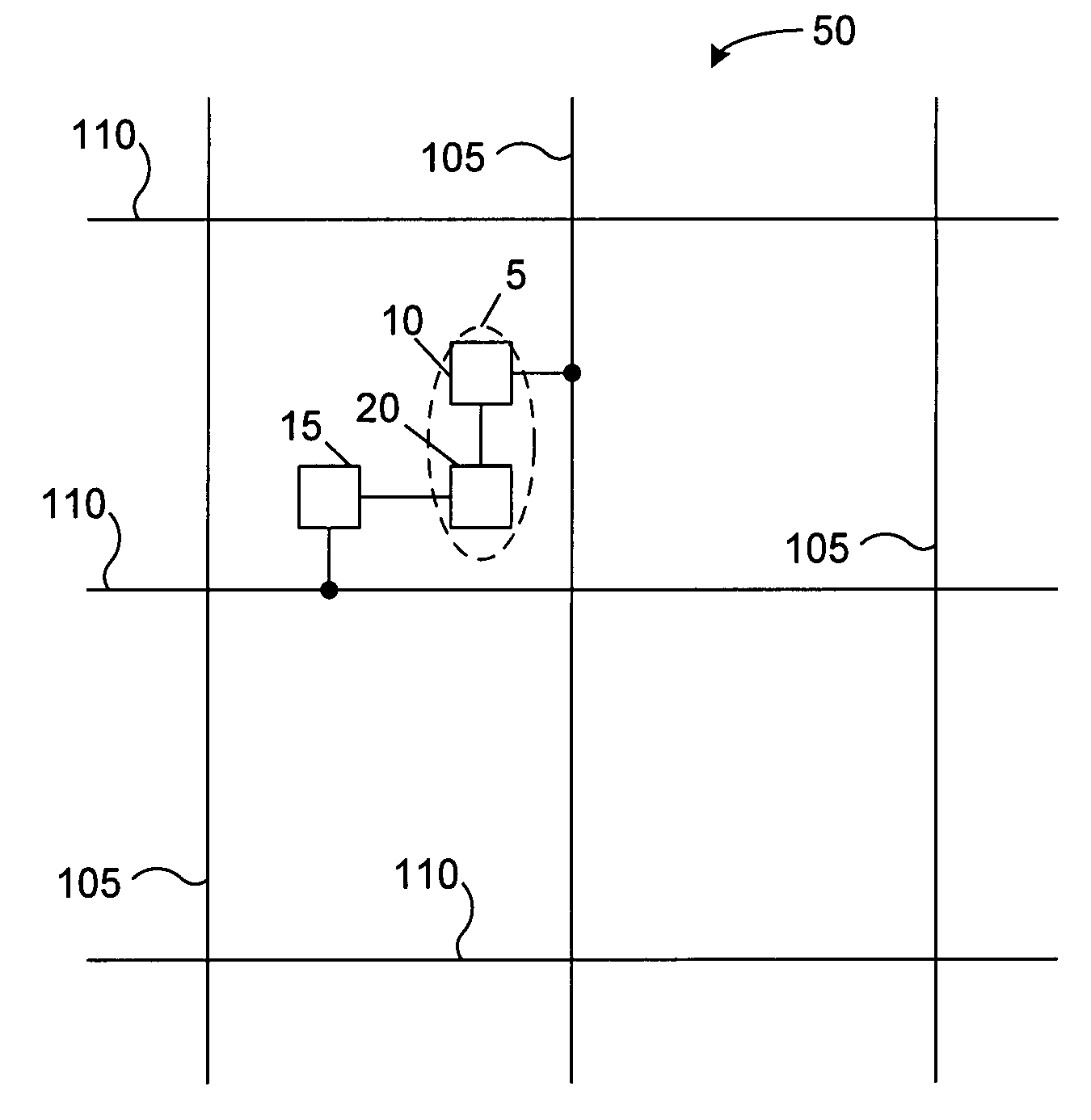 Energy-efficient set write of phase change memory with switch