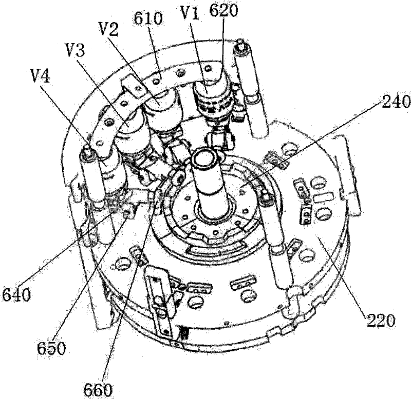 Vacuum tube group for replacing copper-tungsten contact group of on-load tap changer