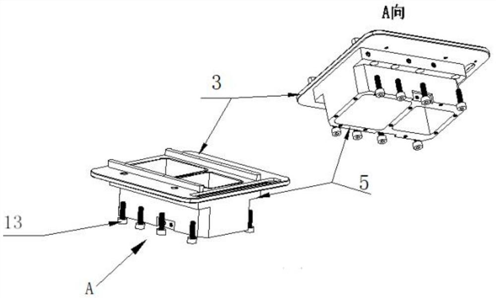 An additive manufacturing auxiliary printing lifting platform