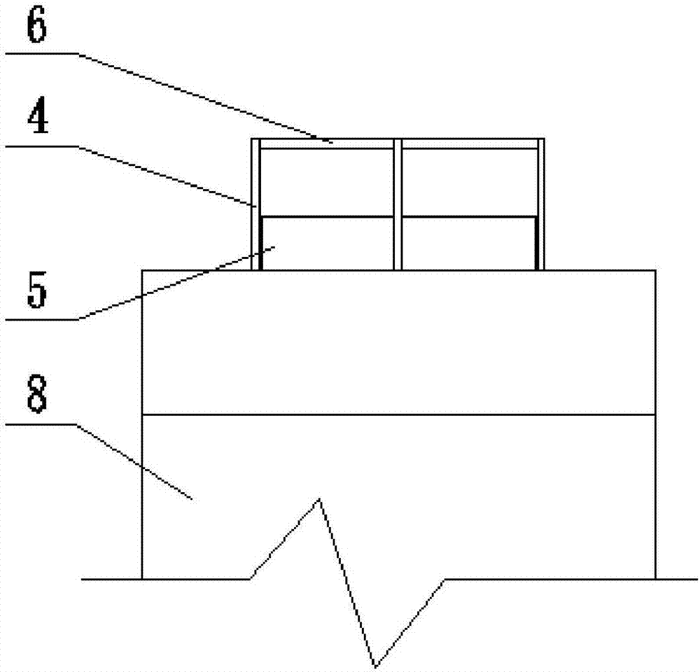 Automatic load regulating device and method used for tube bundle type dust-removing mist eliminator