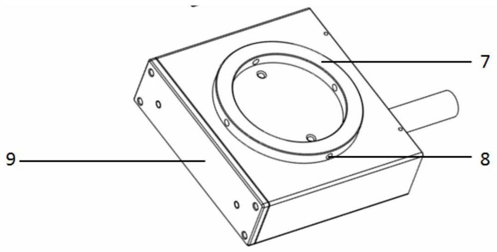 Sample table for in-situ electrochemical scanning electron microscope observation and test system