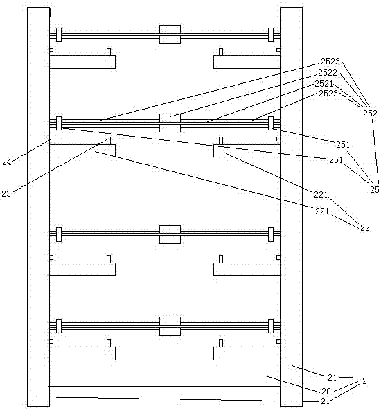 Piling car structure with side bumpers