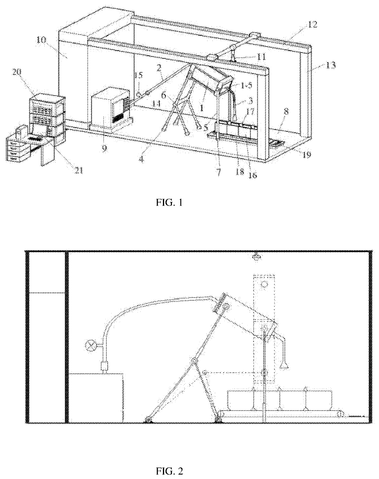 Experimental system and method for whole-process simulation of seepage failure in filling-type karst media