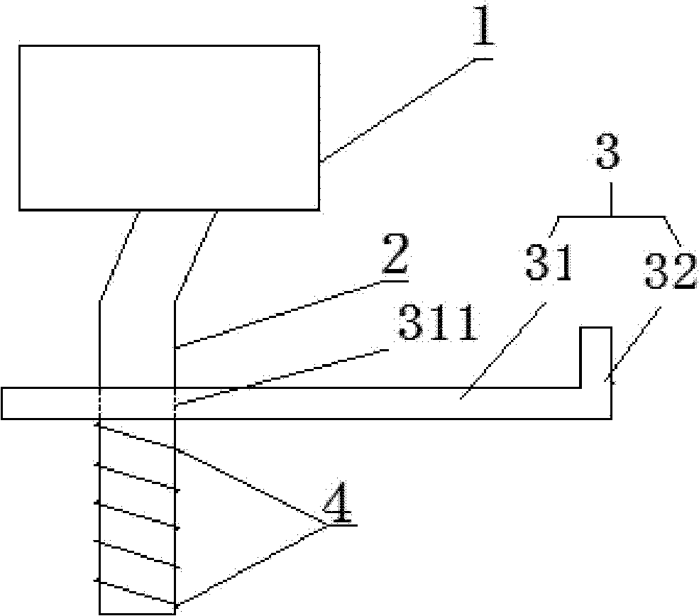 Auxiliary tool for spraying and coating rear cover of automobile