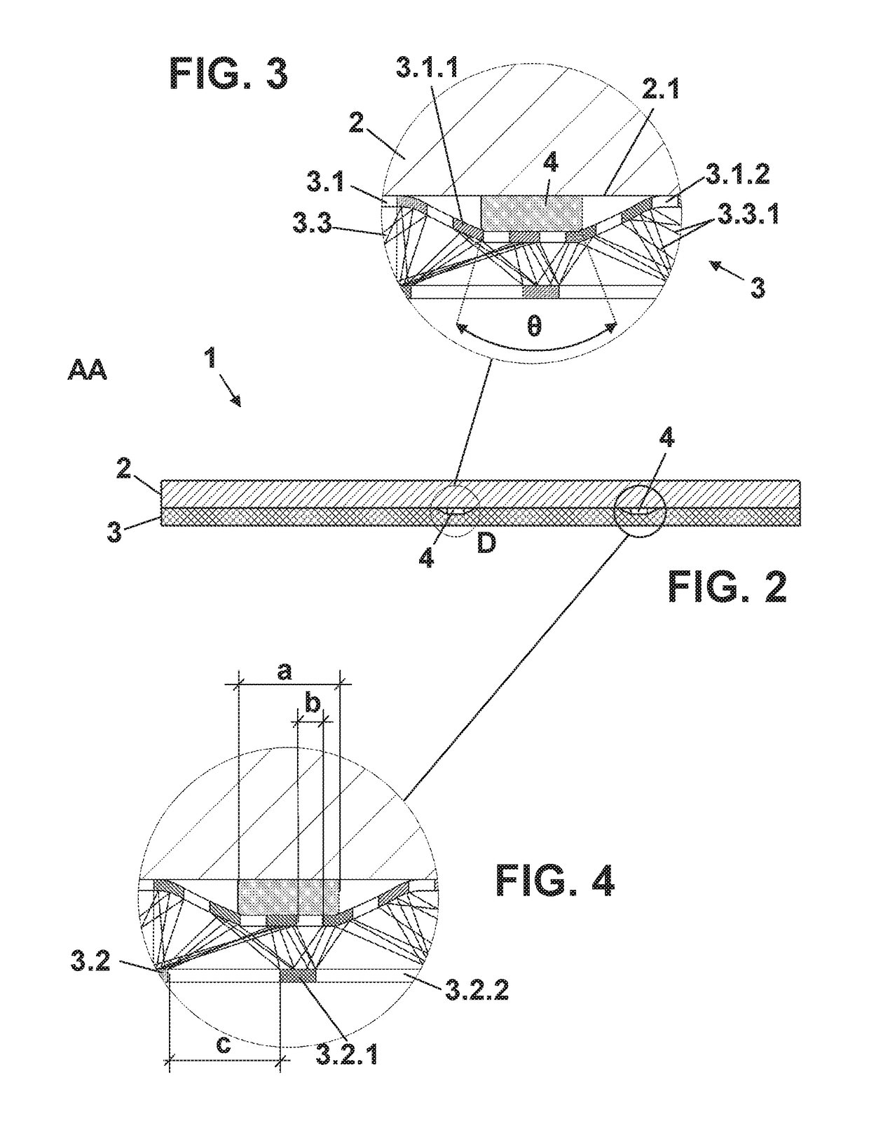 Illuminated inner trim for vehicles