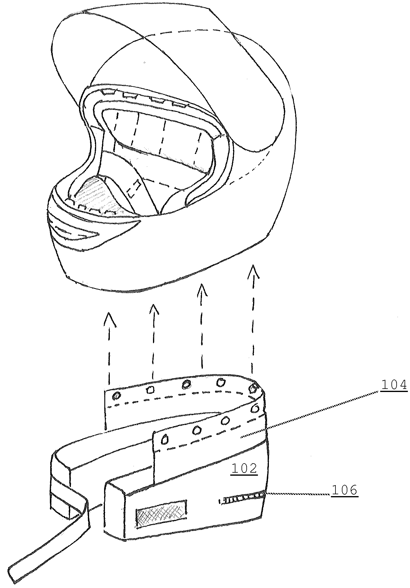 Motorcycle helmet with a spinal cord protective device