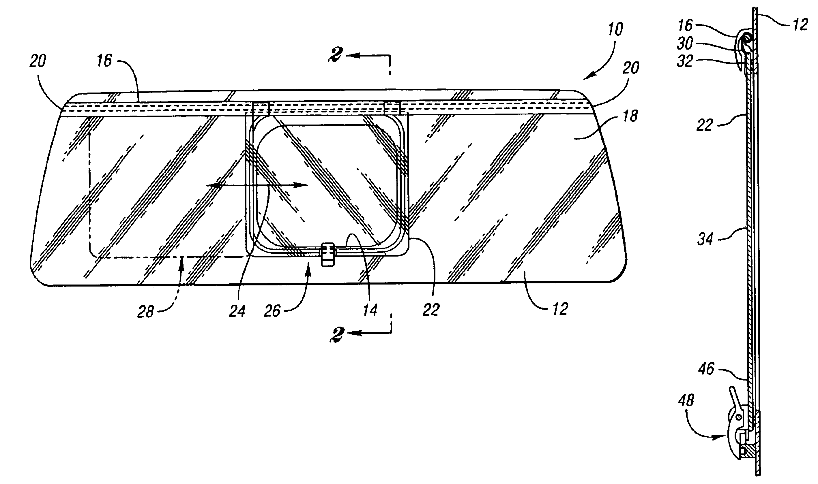 Sliding closure panel assembly featuring single support rail