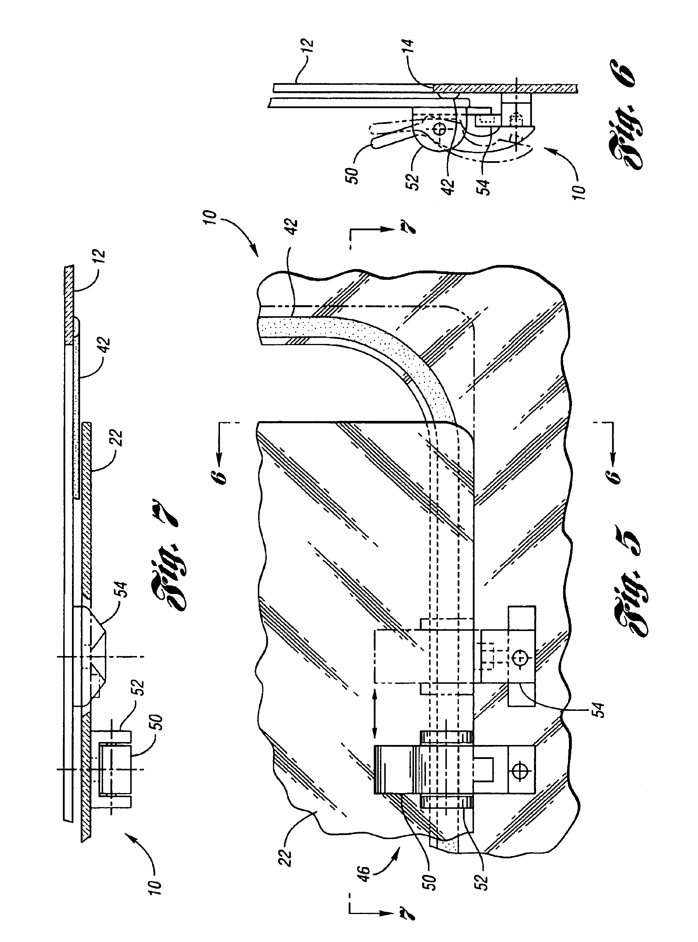 Sliding closure panel assembly featuring single support rail