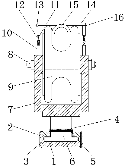 High-speed wire rod guide wheel easy to adjust