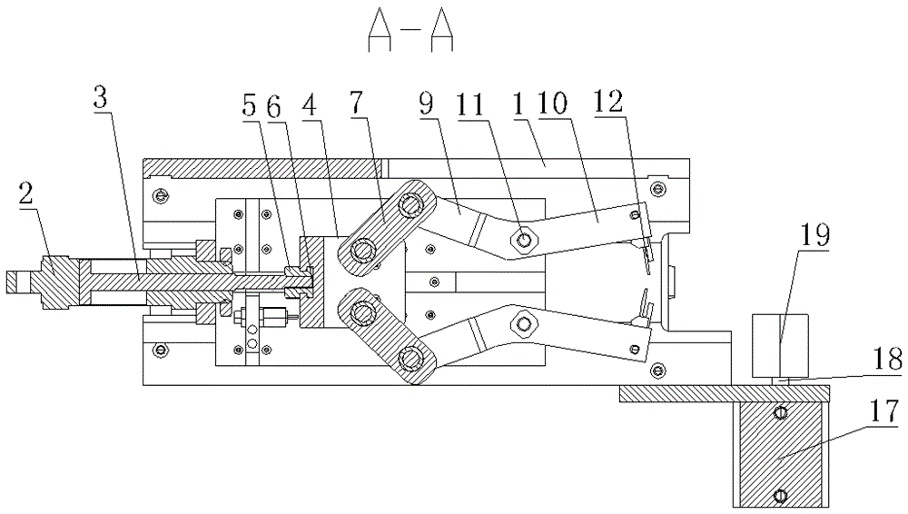 Cable stripping device