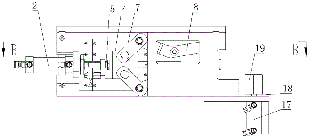 Cable stripping device