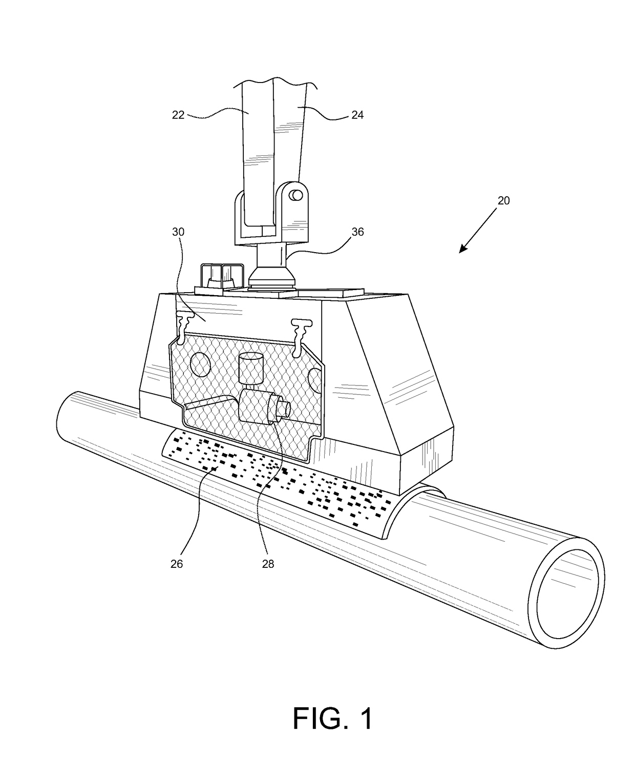 Wireless remote control system for a vacuum material handler