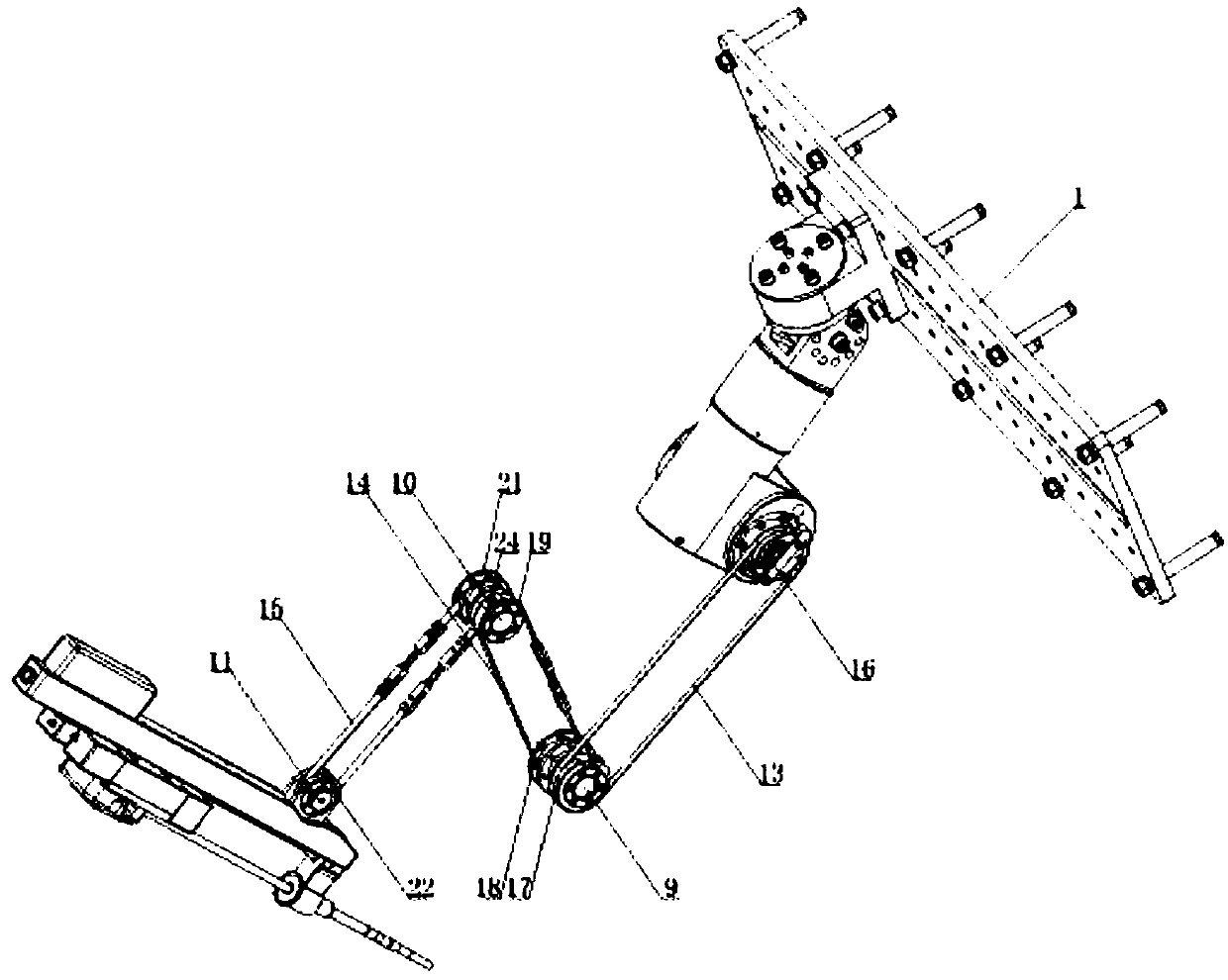 Driving arm of surgical robot