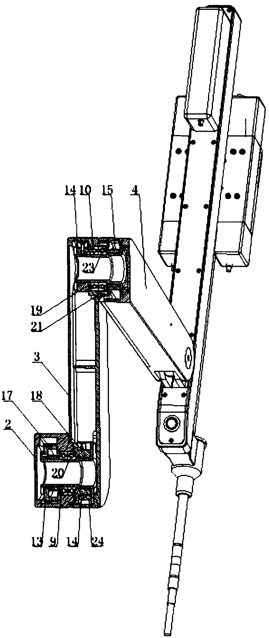 Driving arm of surgical robot