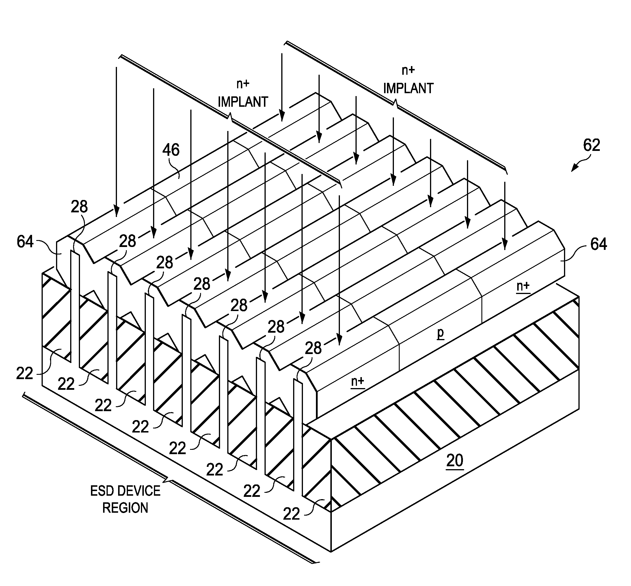 Forming ESD Diodes and BJTs Using FinFET Compatible Processes