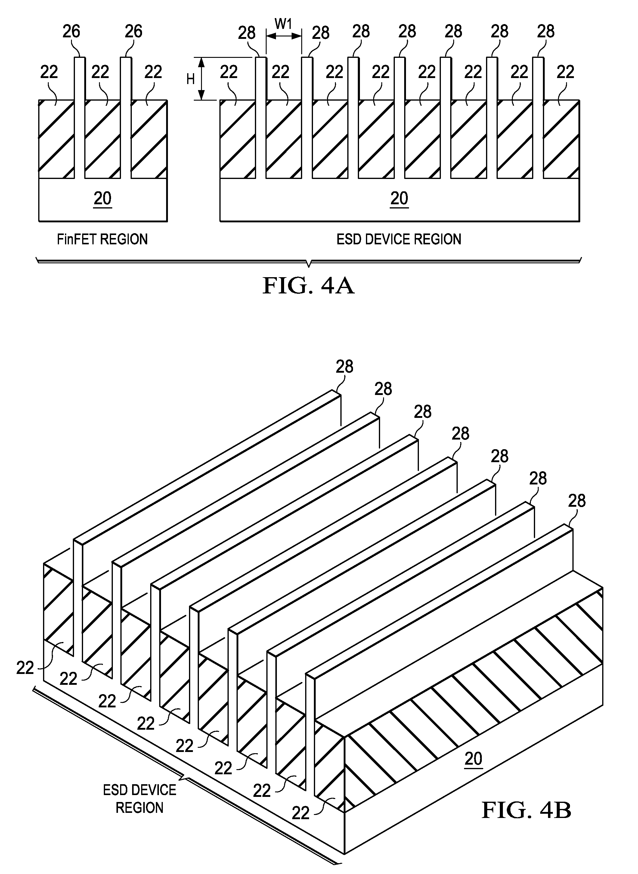 Forming ESD Diodes and BJTs Using FinFET Compatible Processes