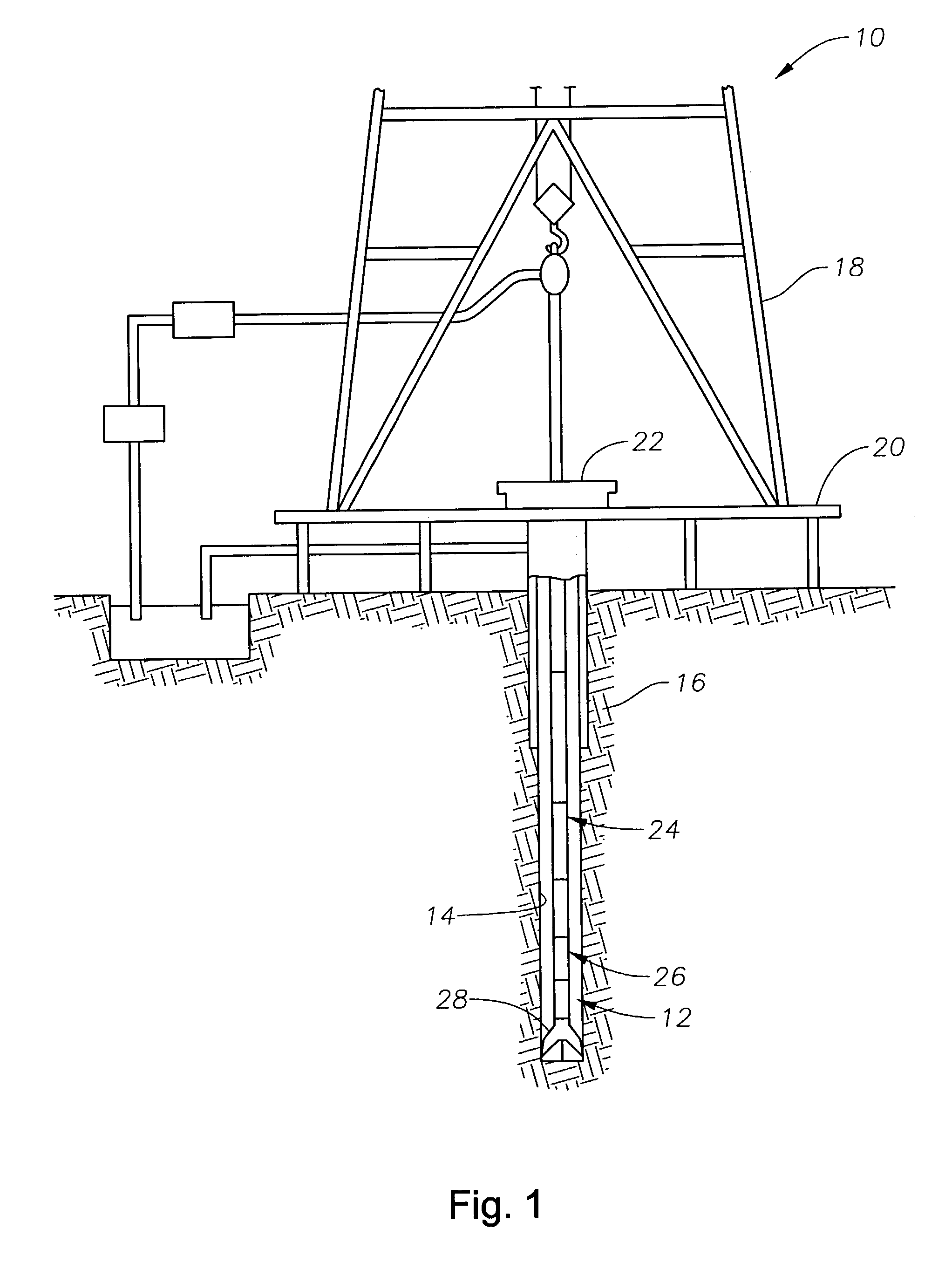 Modular thread connection with high fatigue resistance